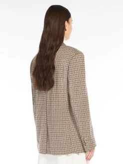 Jacquard jersey blazer