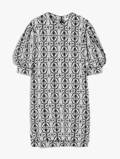 Jacquard jersey dress