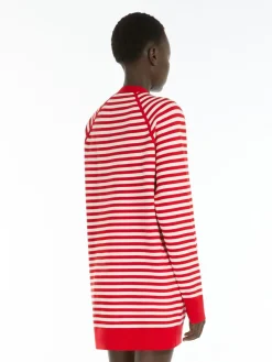 Jacquard viscose cardigan