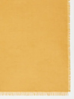 Jacquard-knit wool and silk stole