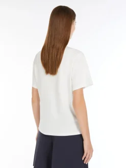 Jersey crew-neck T-shirt
