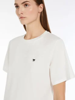 Jersey crew-neck T-shirt