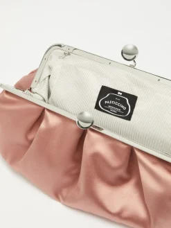 Large satin Pasticcino Bag