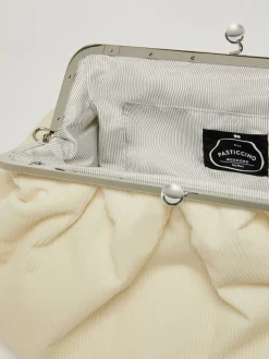 Large velvet Pasticcino Bag