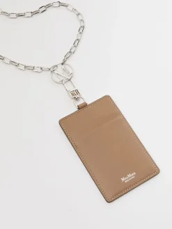 Leather badge holder