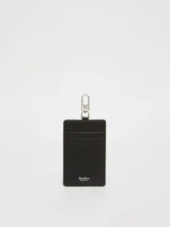 Leather badge holder