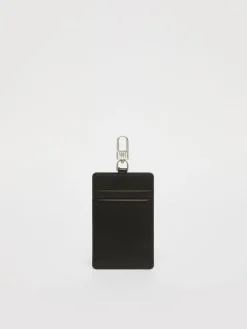 Leather badge holder