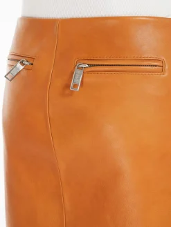 Leather skirt