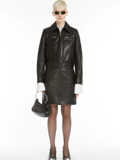 Leather skirt