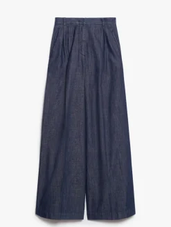 Lightweight denim trousers