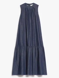 Long denim dress
