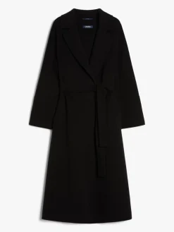 Long wool robe coat