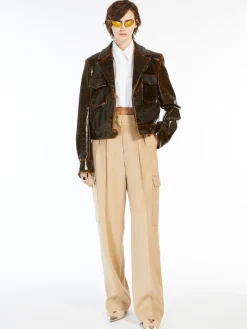 Low-rise cargo trousers