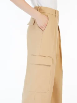 Low-rise cargo trousers