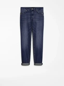 Low-rise cigarette jeans