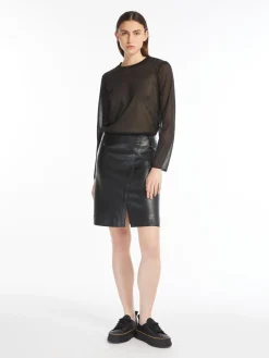 Lurex jersey T-shirt