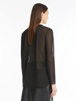 Lurex jersey T-shirt
