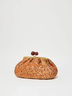 Medium jacquard silk Pasticcino Bag