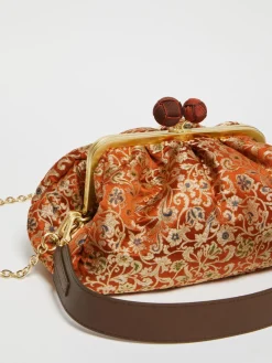 Medium jacquard silk Pasticcino Bag