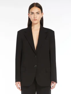 Milano-knit jersey blazer