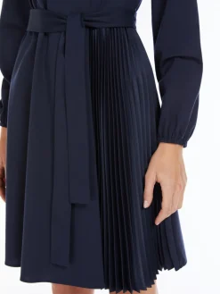 Milano-knit jersey midi dress
