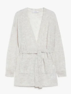 Mohair yarn cardigan
