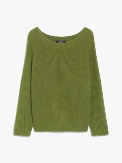 Mohair yarn sweater