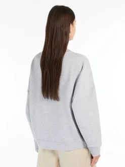 Oversized cotton sweatshirt