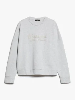 Oversized cotton sweatshirt