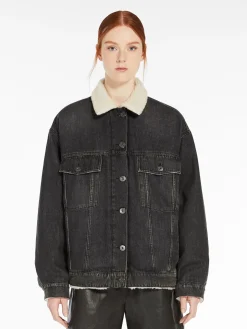 Oversized denim jacket