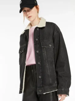 Oversized denim jacket