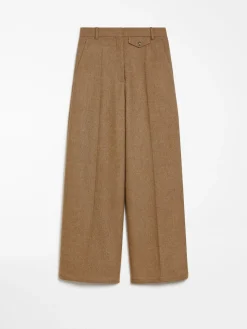 Oversized flared trousers