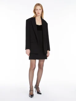 Oversized sablé jacket