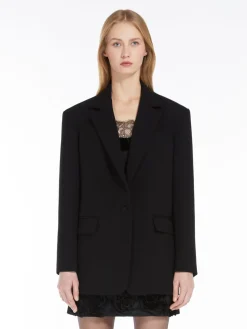 Oversized sablé jacket