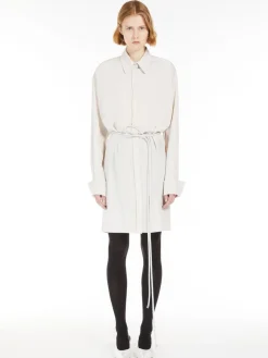 Oversized shirt dress