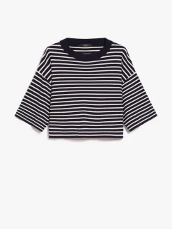 Oversized stretch viscose sweater