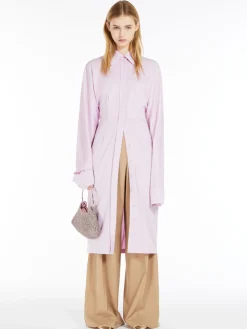 Oversized stretch wool trousers