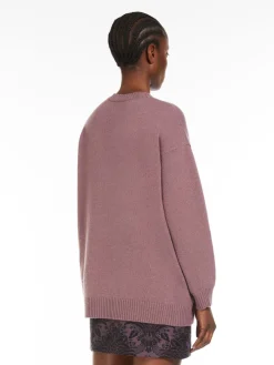 Oversized wool and cashmere jumper