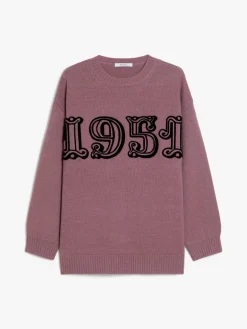 Oversized wool and cashmere jumper