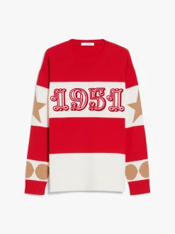Oversized wool and cashmere jumper
