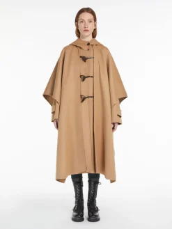 Oversized wool coat