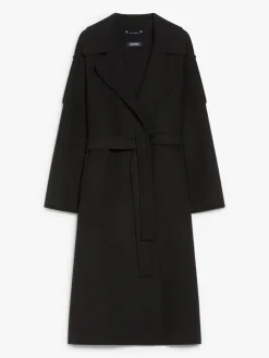 Oversized wool coat