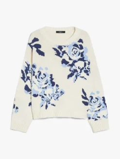 Patterned cotton yarn jumper