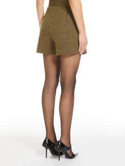 Pied de Poule jersey shorts