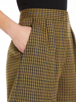 Pied de Poule jersey shorts