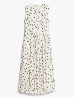 Printed cotton voile dress
