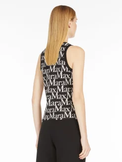 Printed scuba top