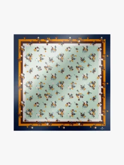 Printed silk scarf