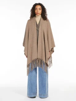 Pure wool poncho