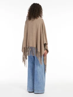 Pure wool poncho